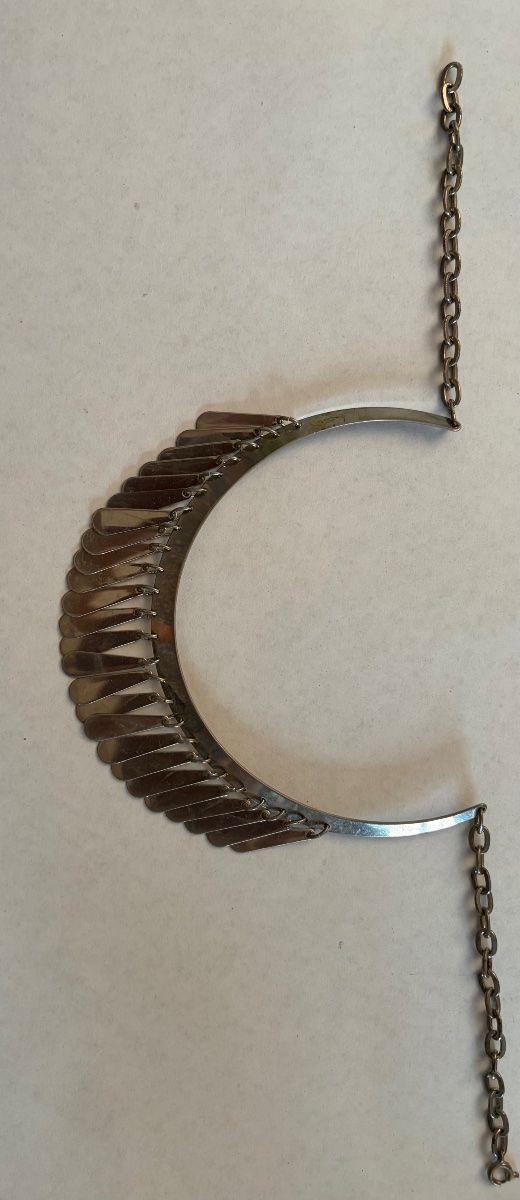Collier chrome / années 50-photo-3
