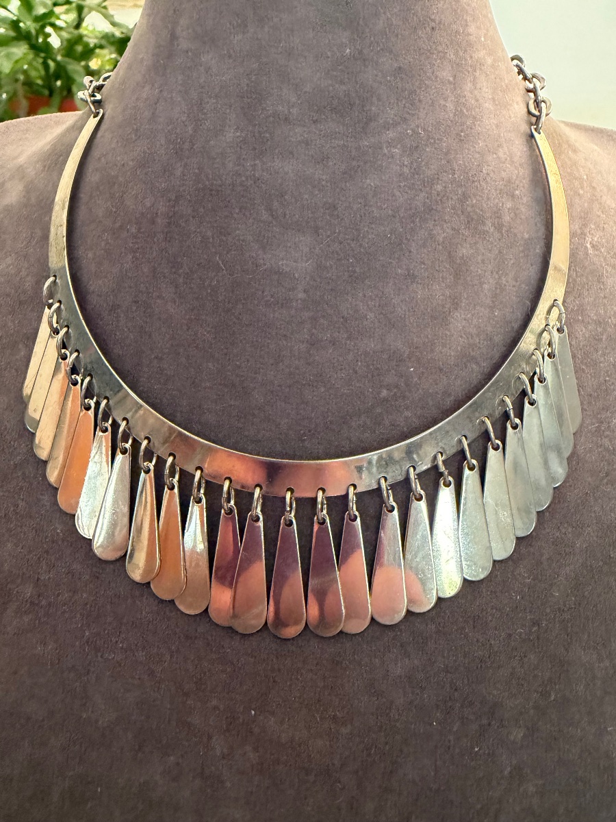 Collier chrome / années 50-photo-1