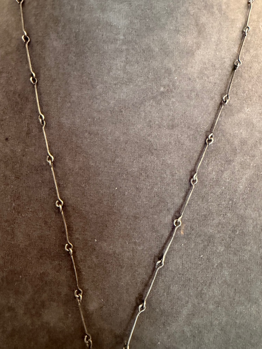 Collier chrome / années 50-photo-3