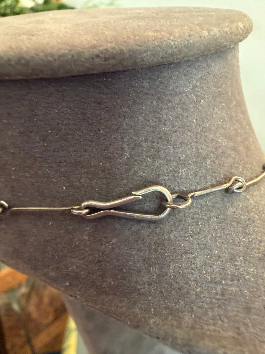 Collier chrome / années 50-photo-4