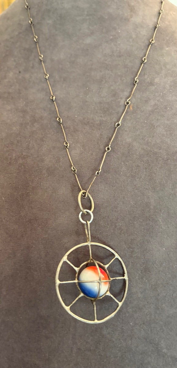 Collier chrome / années 50-photo-1