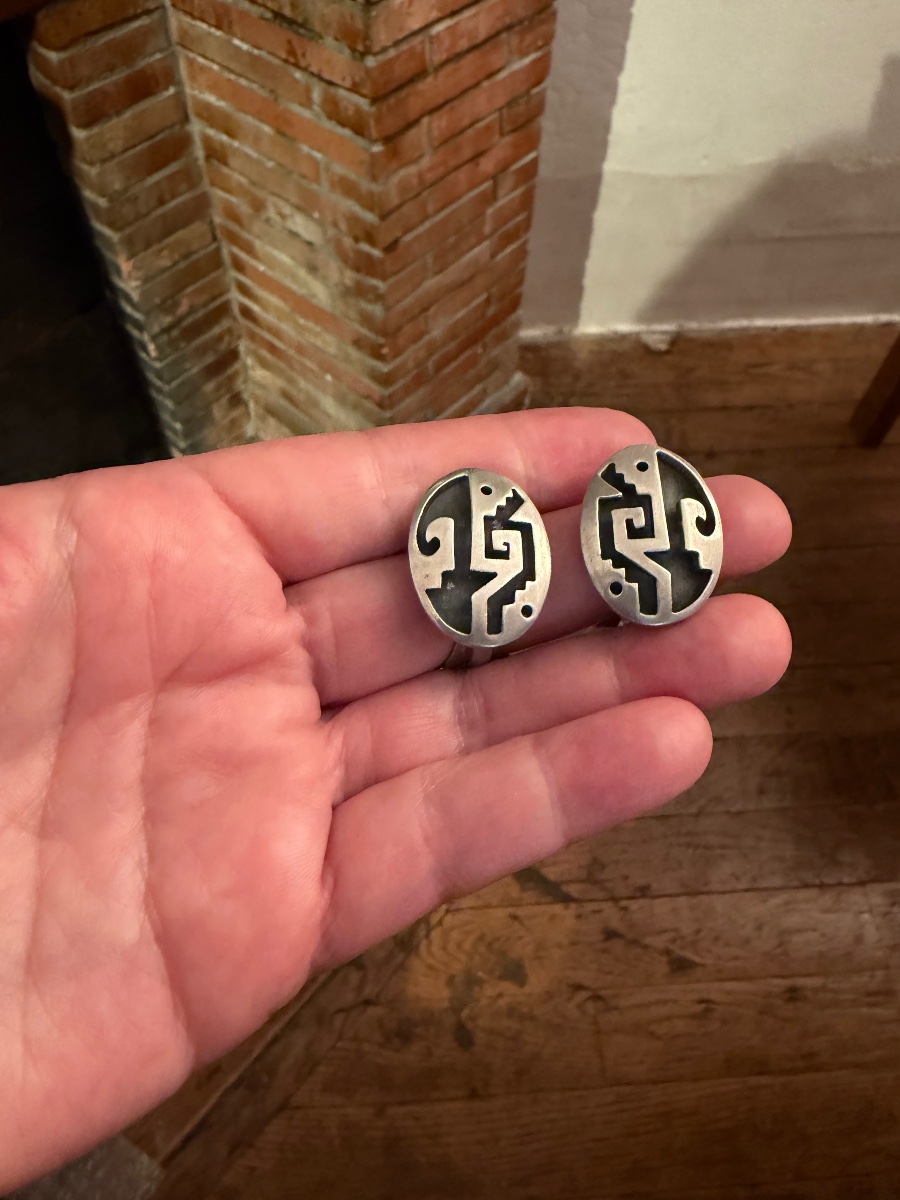Boucles d’oreilles clips mexicaines -photo-1