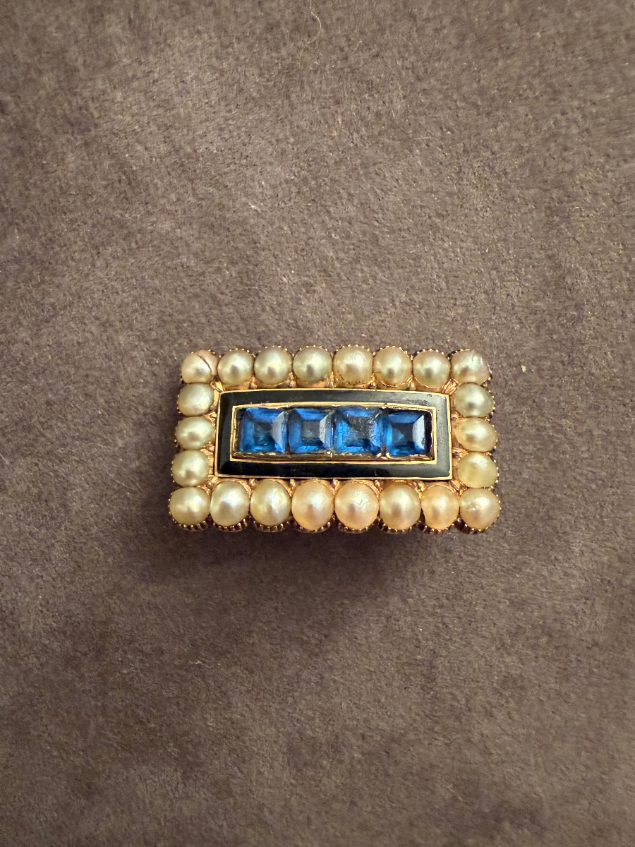 19th-century Gold Brooch-photo-3
