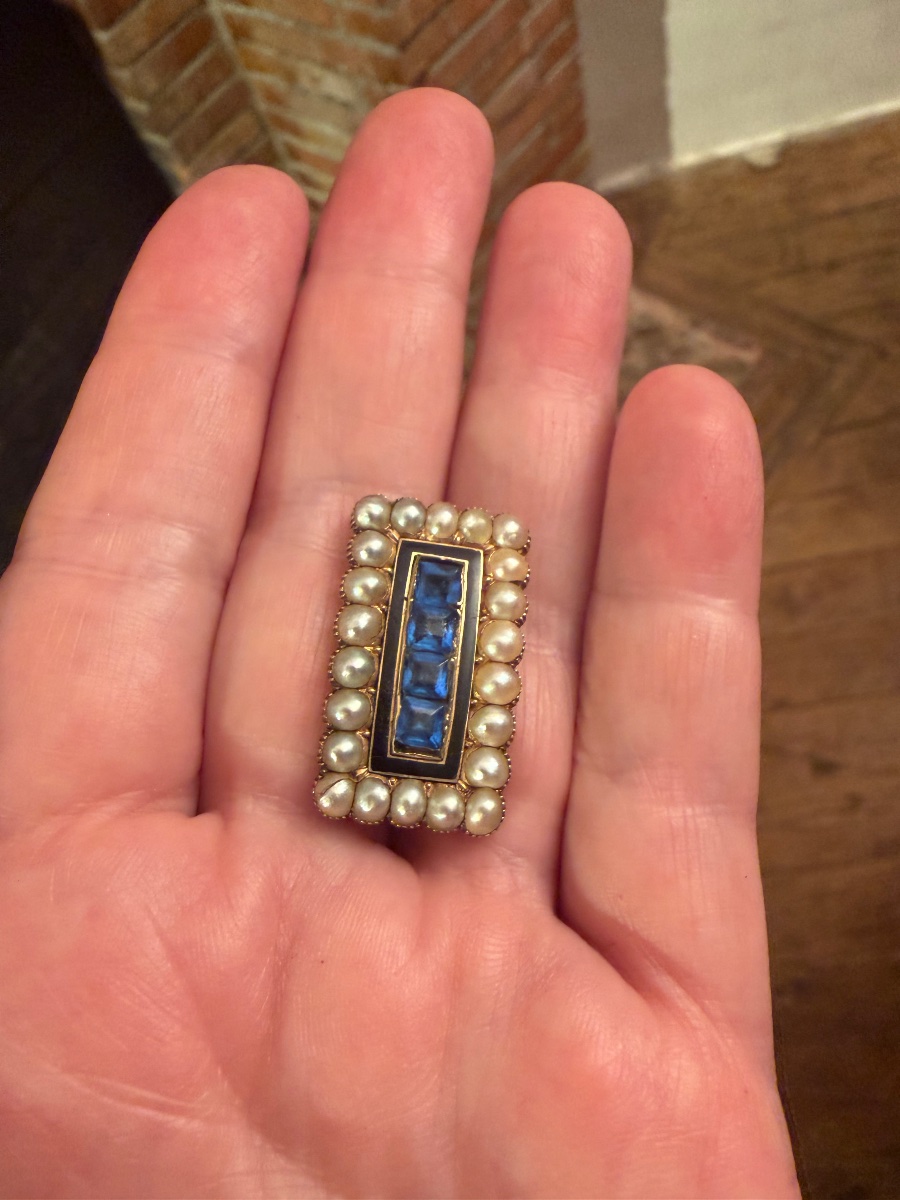 19th-century Gold Brooch-photo-2