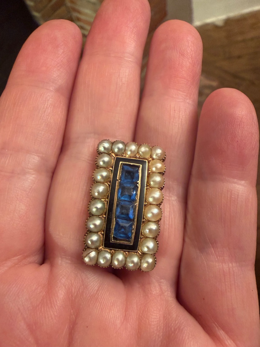 19th-century Gold Brooch-photo-4