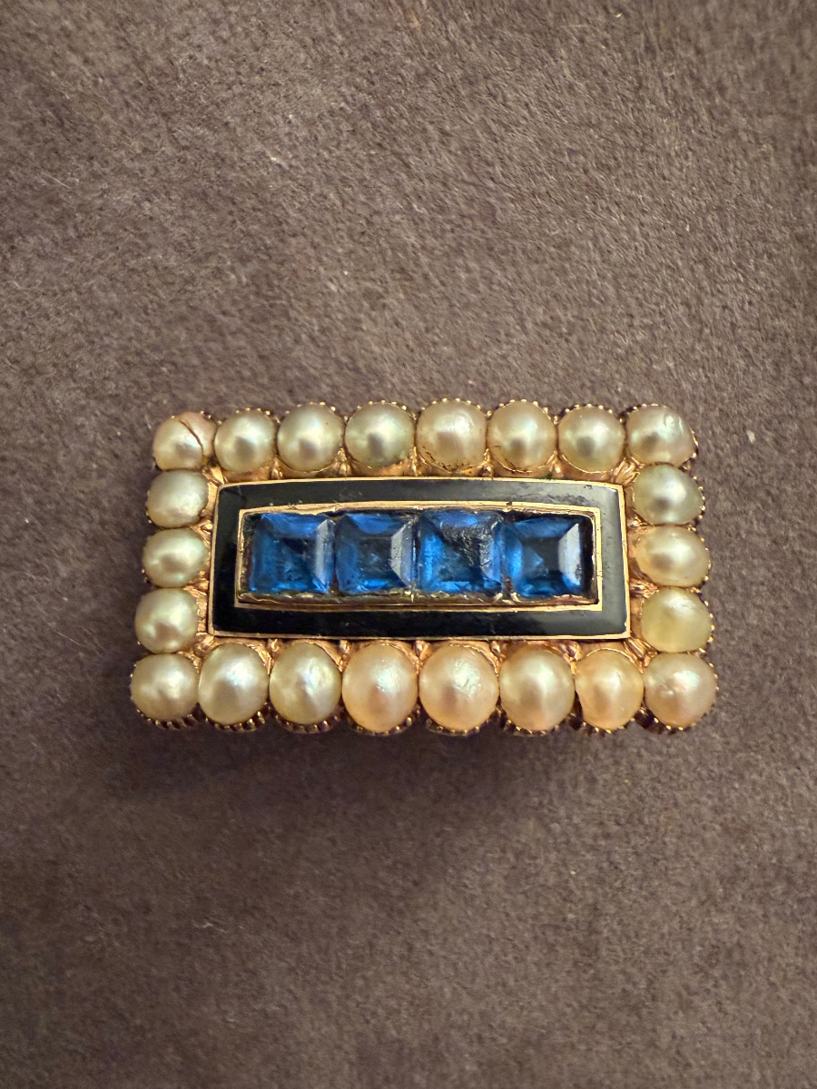 19th-century Gold Brooch-photo-5