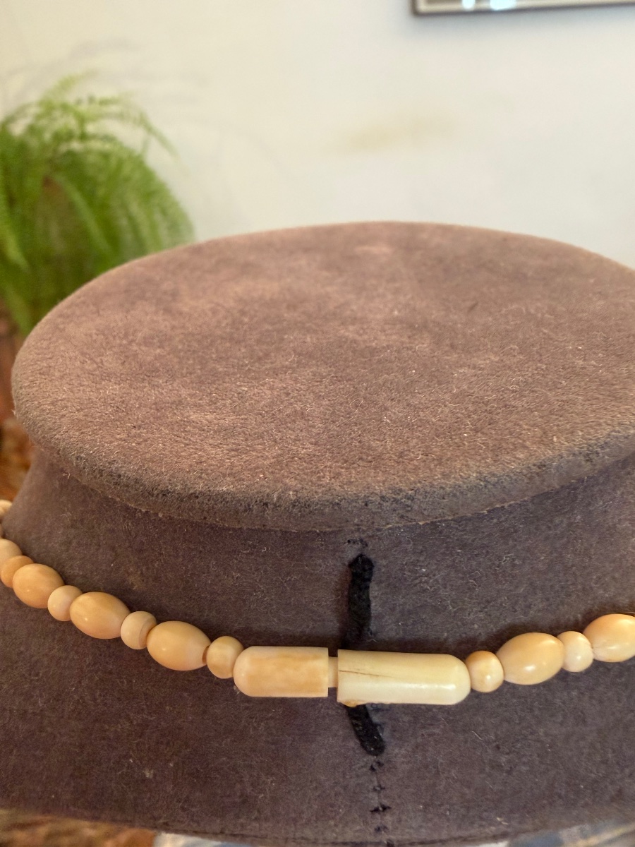 Antique Ivory Necklace -photo-2