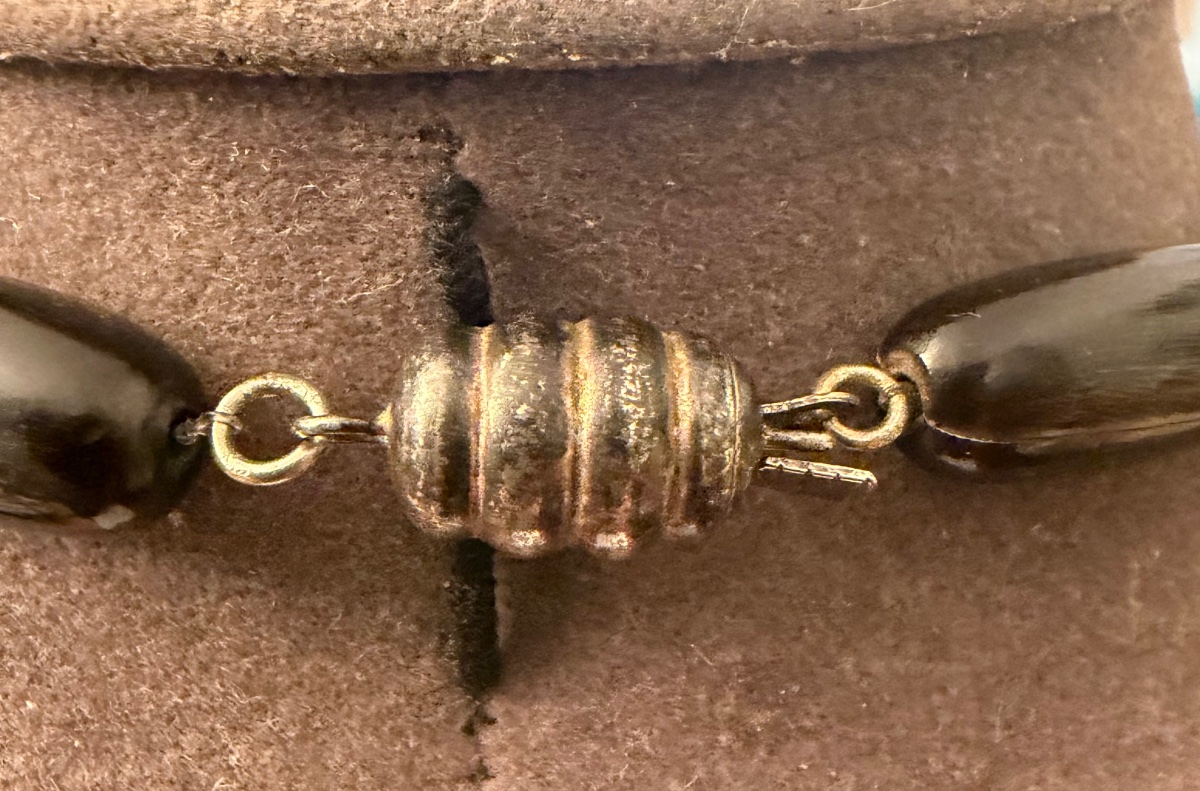 Vintage Horn Necklace -photo-3