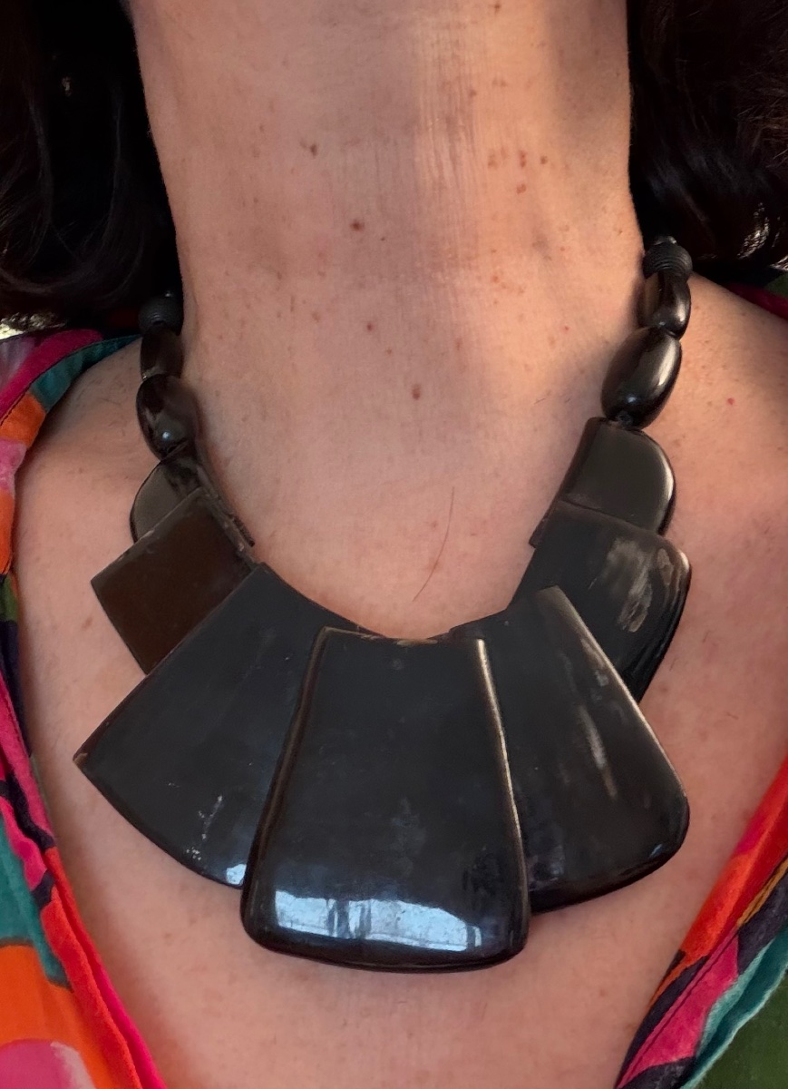Vintage Horn Necklace 