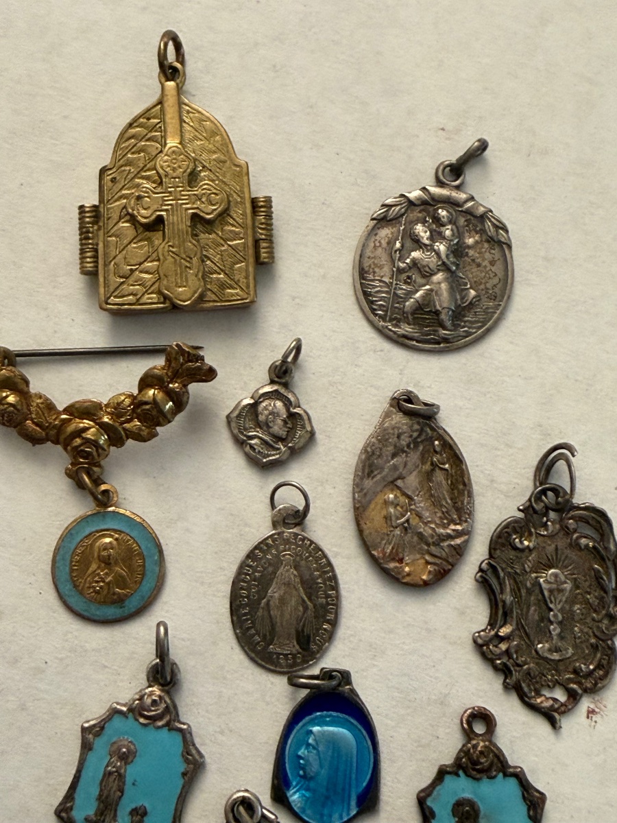 Set Of Religious Medals -photo-4
