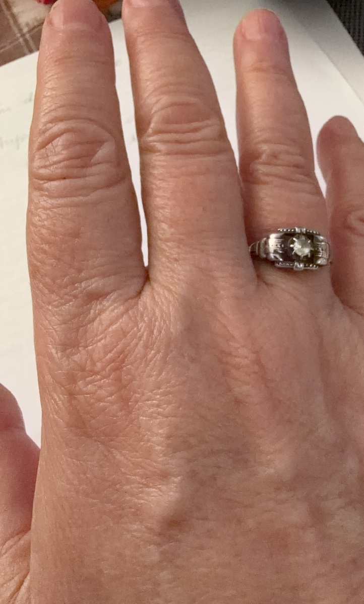 Bague Art-Déco argent -photo-4