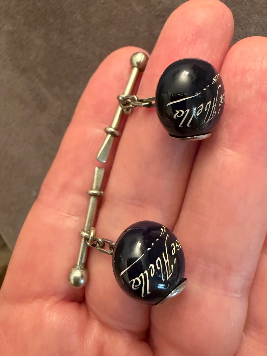 Boutons de manchettes « mate »-photo-1