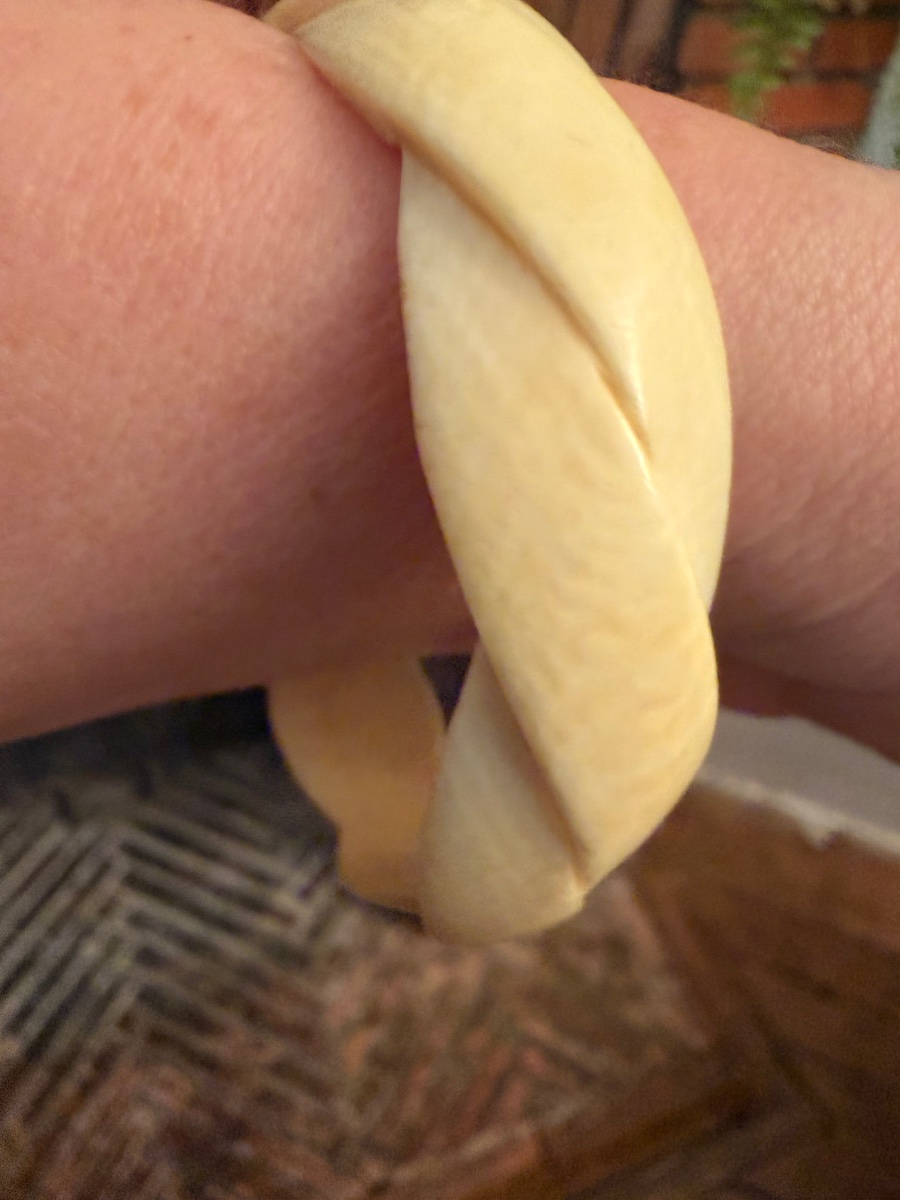 Ivory Art Deco Bracelet -photo-2
