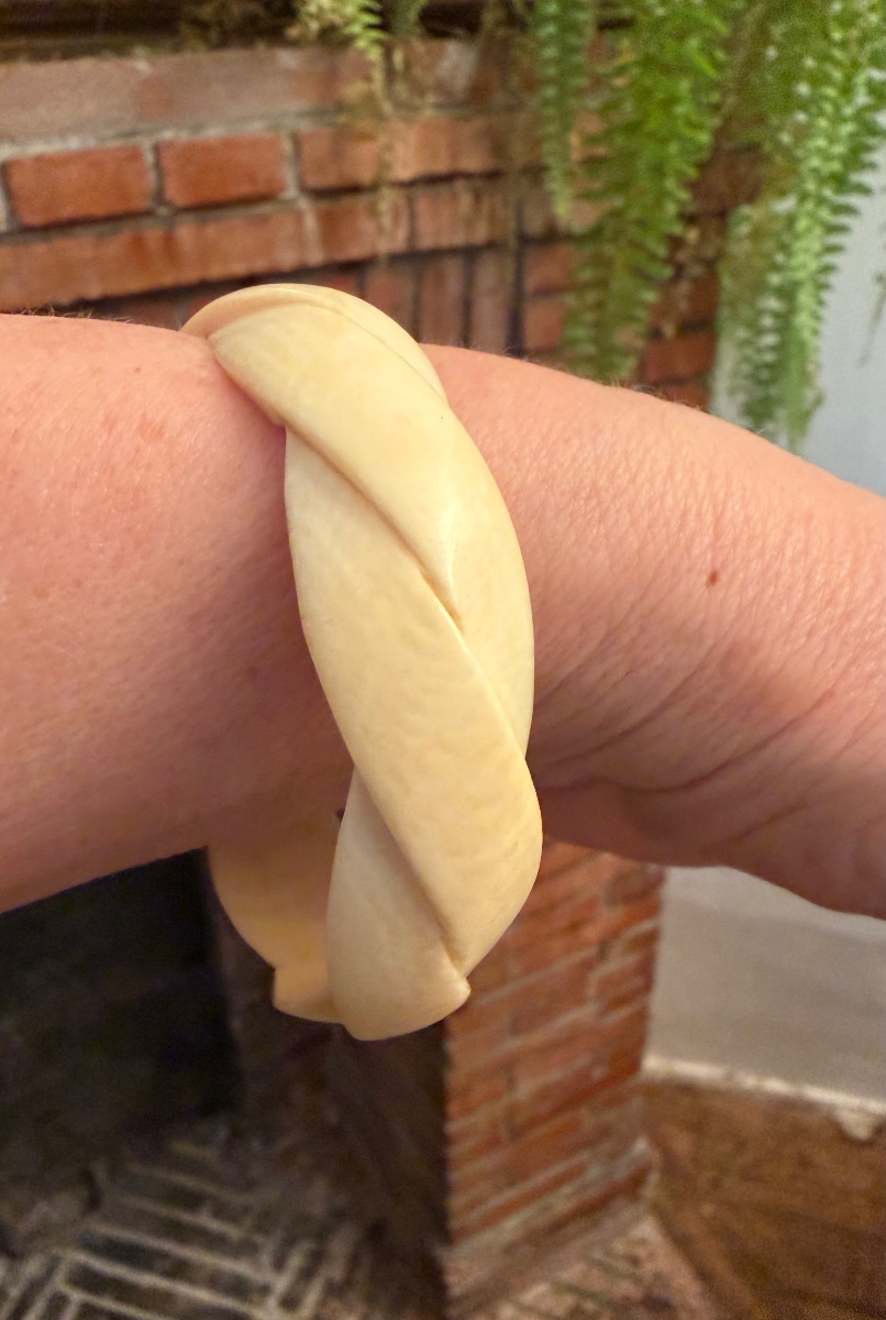 Ivory Art Deco Bracelet -photo-3