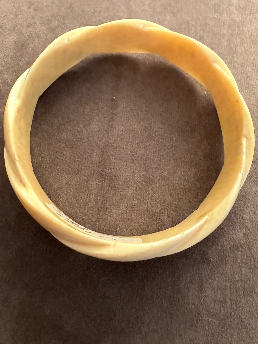 Ivory Art Deco Bracelet -photo-5