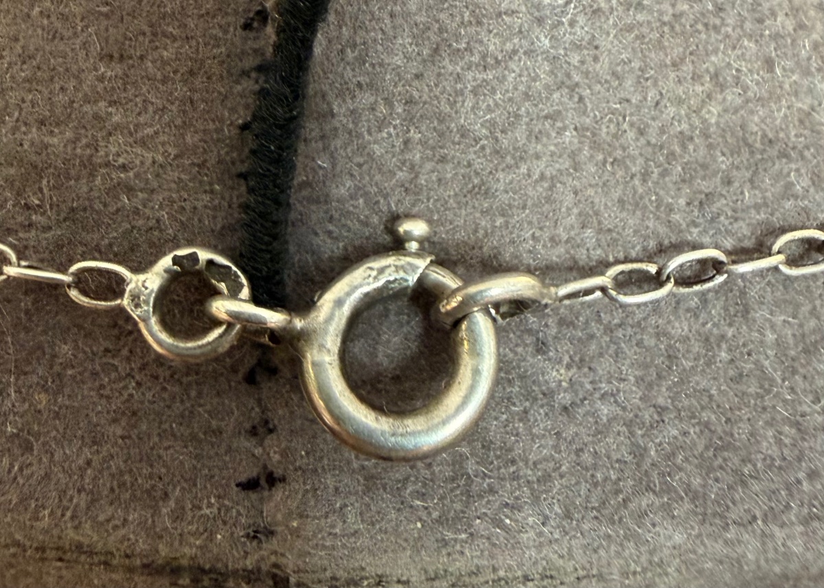 Pendentif chérubin argent -photo-2