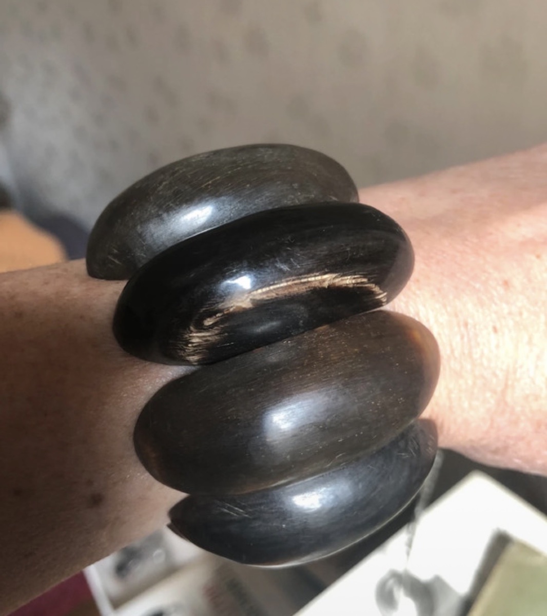 Thick Horn Bracelet -photo-4