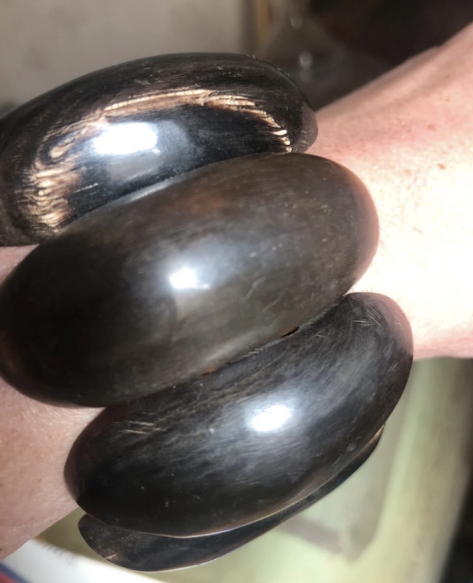 Thick Horn Bracelet -photo-3