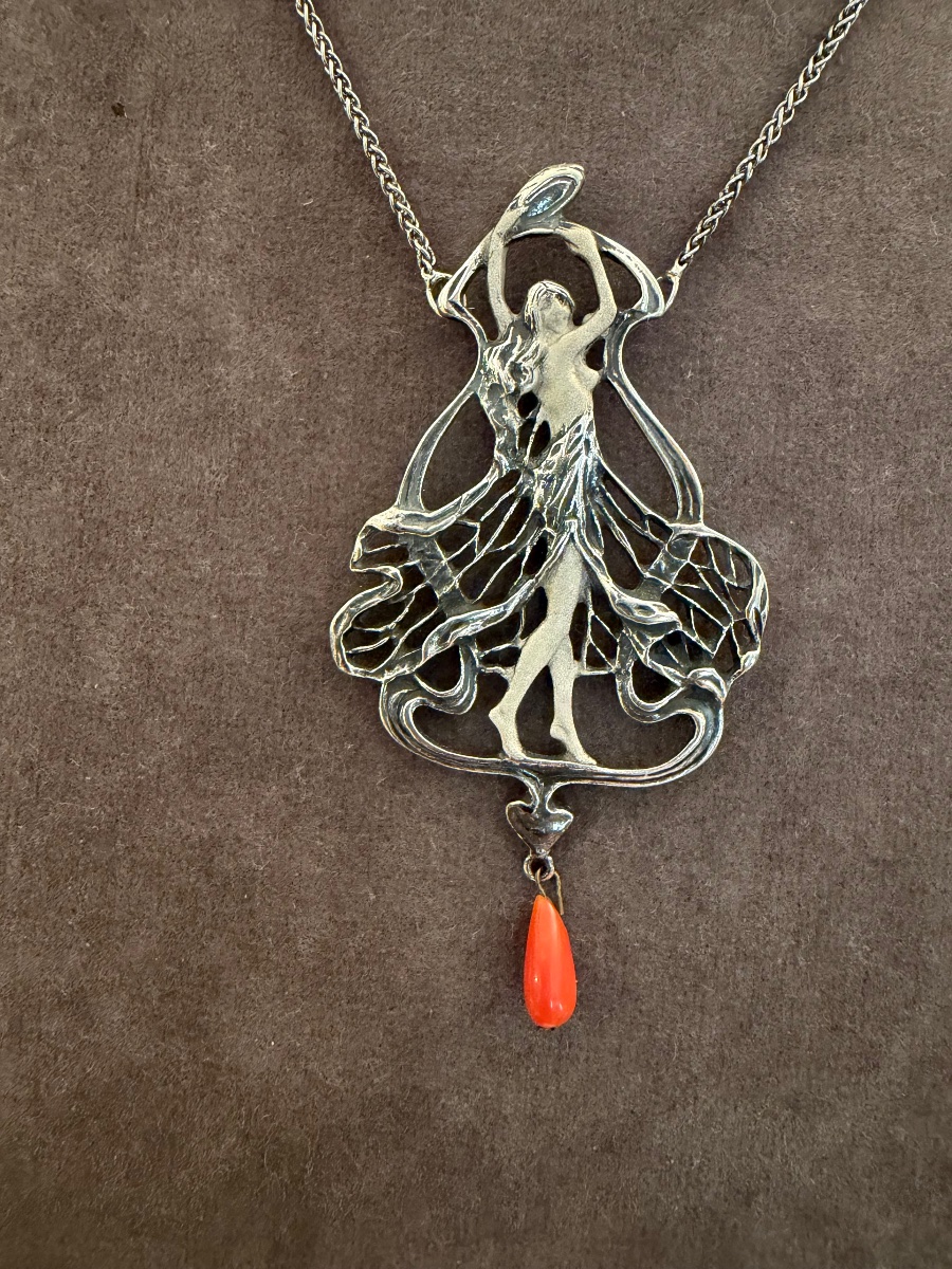 Art Nouveau Pendant-photo-5