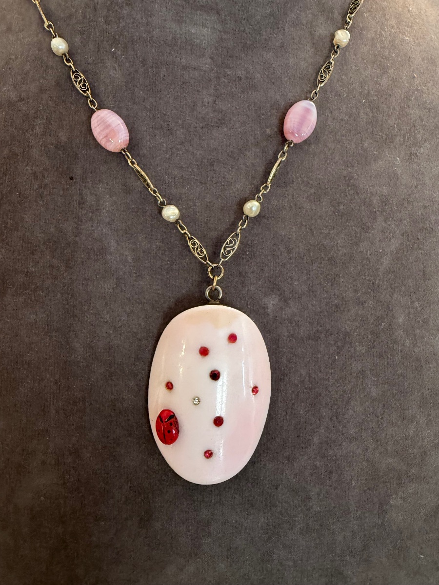 Collier Art-Déco coquillage-photo-1