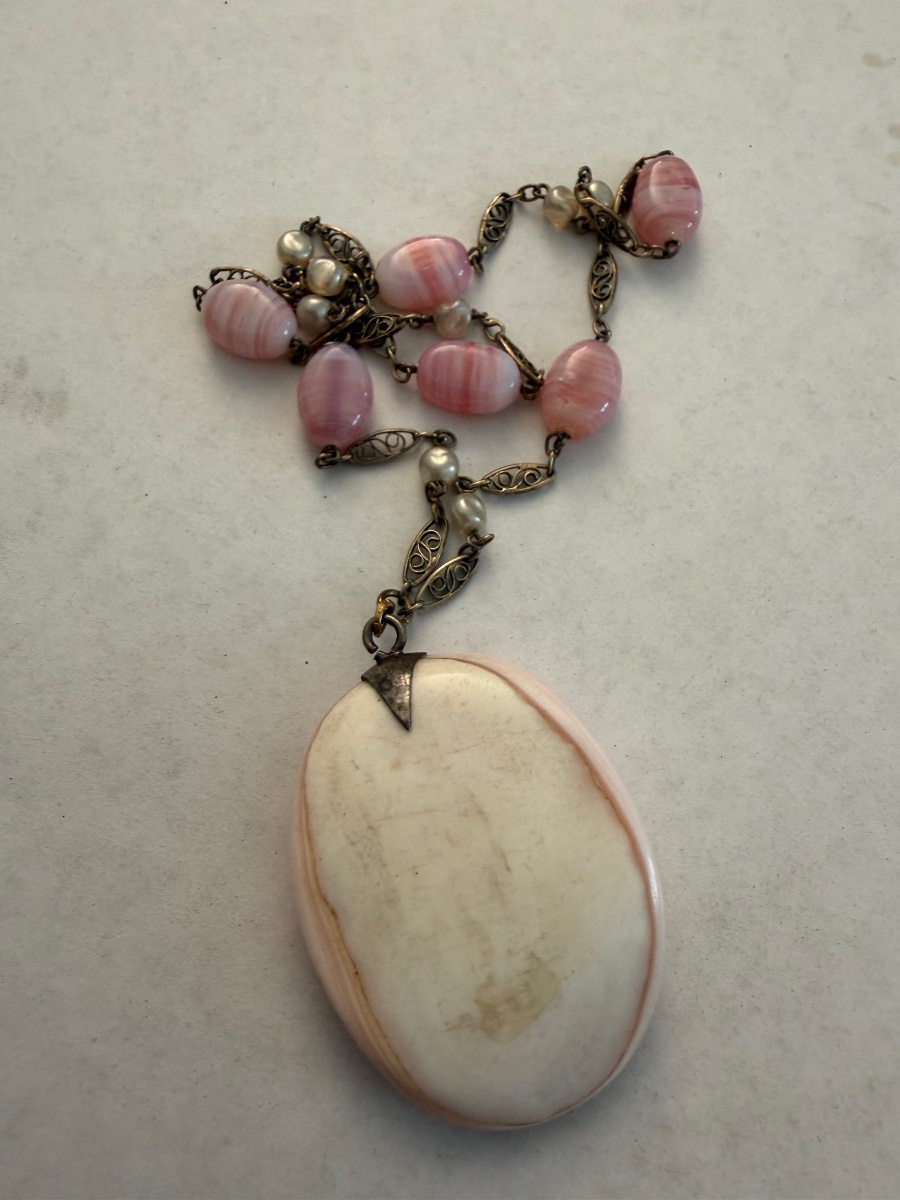 Collier Art-Déco coquillage-photo-4