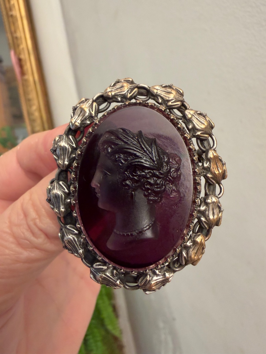 Napoleon III Cameo Brooch 