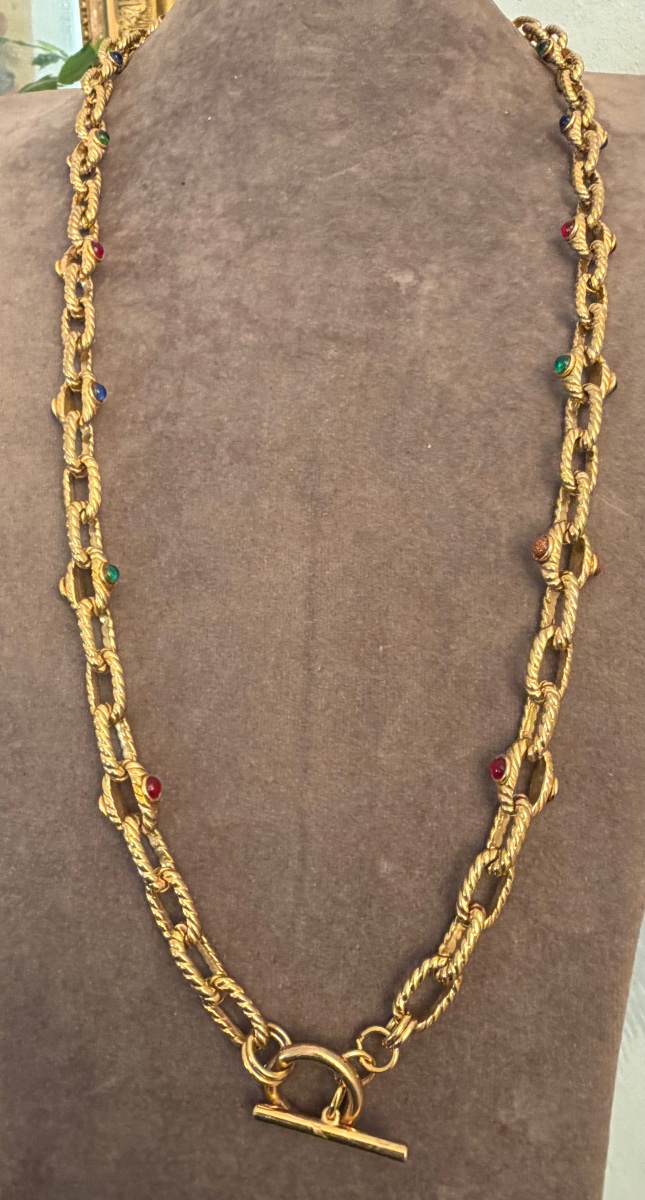 Collier sautoir vintage -photo-1