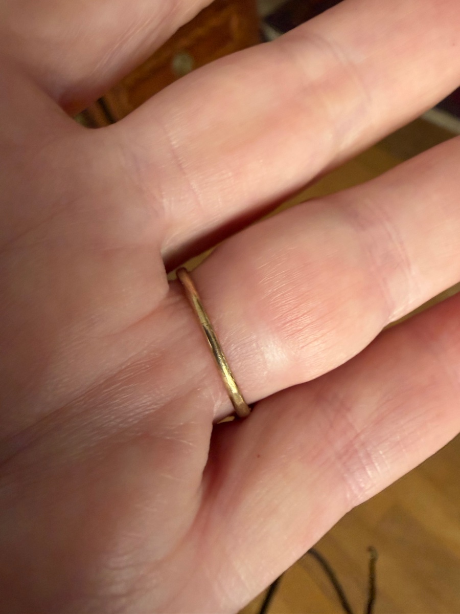 19th-century Gold/silver/citrine Ring-photo-1