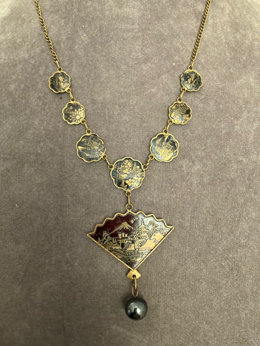 Collier  style japonais -photo-3