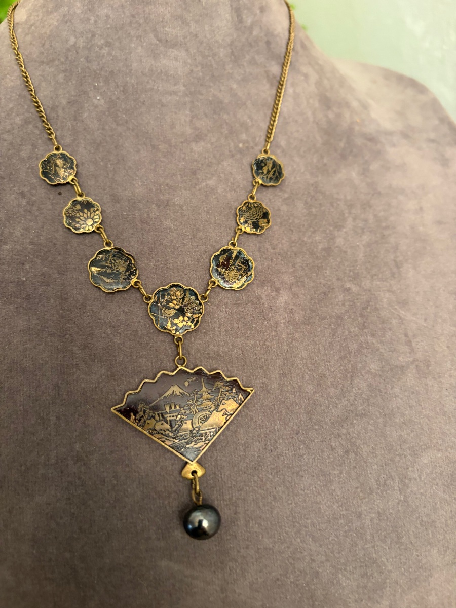 Collier  style japonais -photo-3