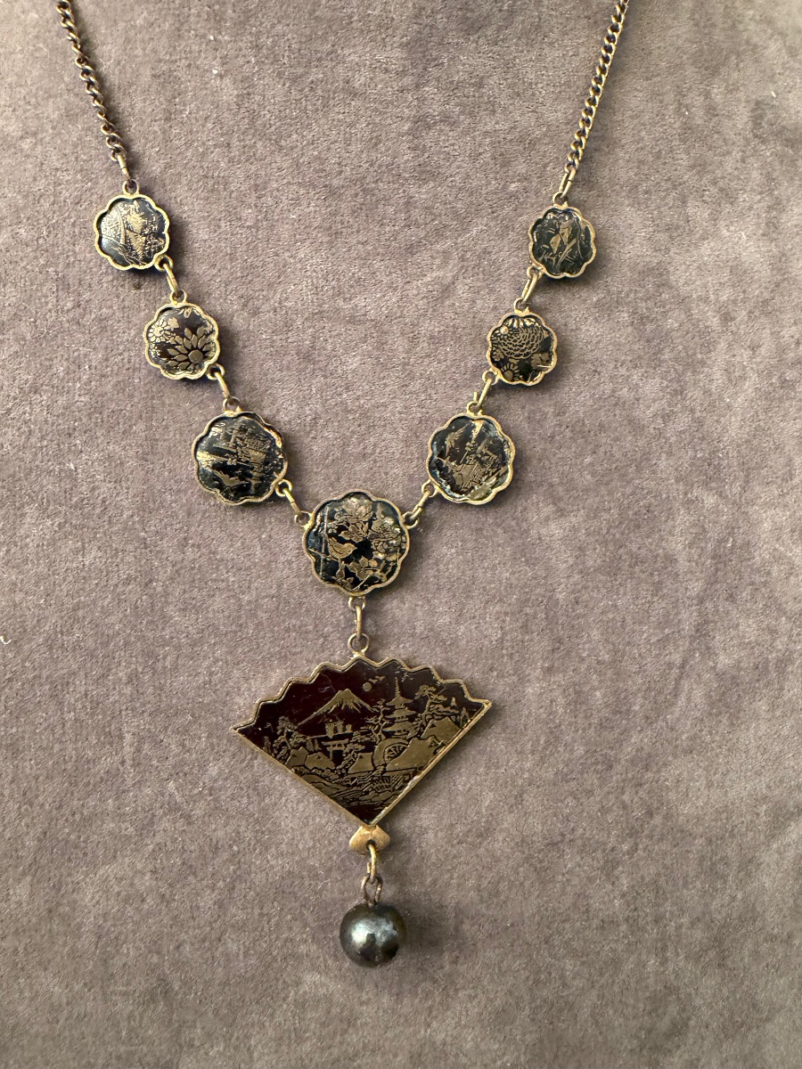 Collier  style japonais -photo-4