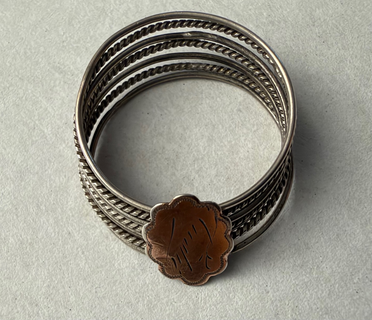 Bague semainier argent -photo-1
