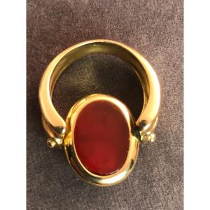 Gold Ring; Articulated