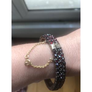 19th Century Garnet Bracelet 