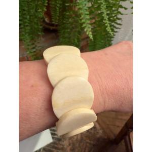 Art-deco Ivory Bracelet