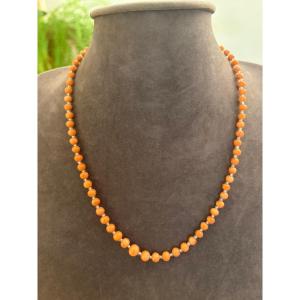 Collier corail peau d’ange