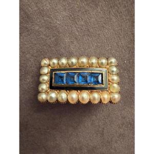 Broche or 19ème