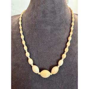 Antique Ivory Necklace