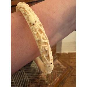 Ivory Art Deco Bracelet 