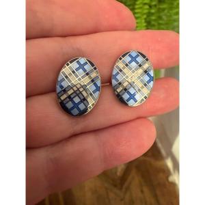 Boutons de manchettes Émail