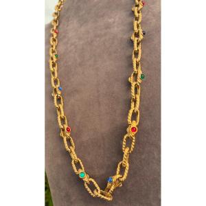 Collier sautoir vintage 