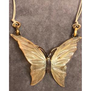 Pendentif Papillon Art-nouveau