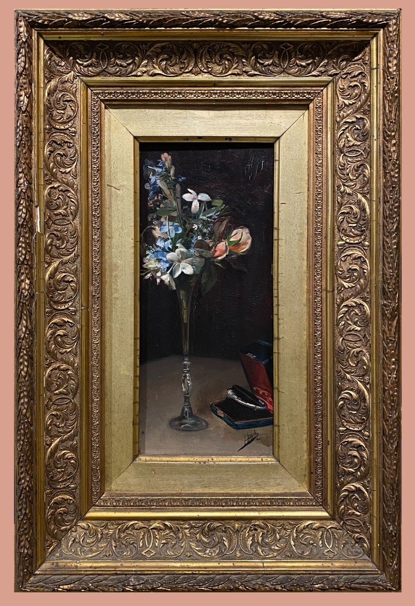 Luis Gasch I Blanch (1862-1924) - Bouquet à Fleurs