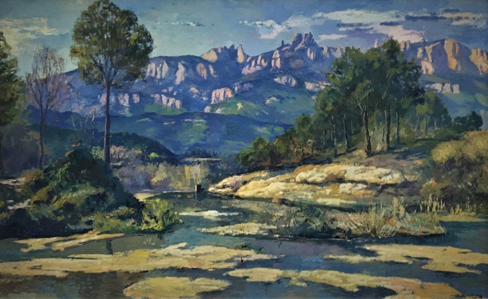 Isidre Odena I Daura (1910-2008) - Les Montagnes De Montserrat