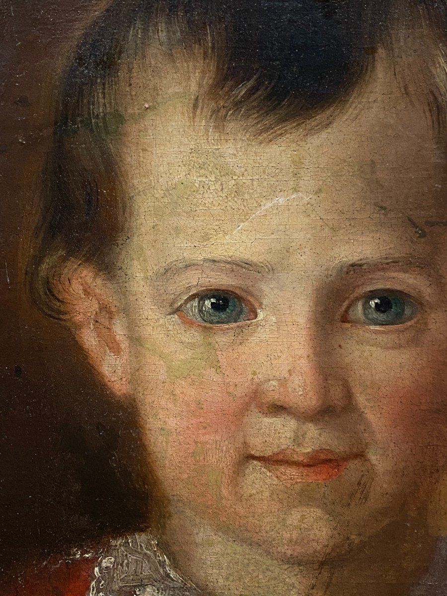 European School (xix) - Child Portrait-photo-3