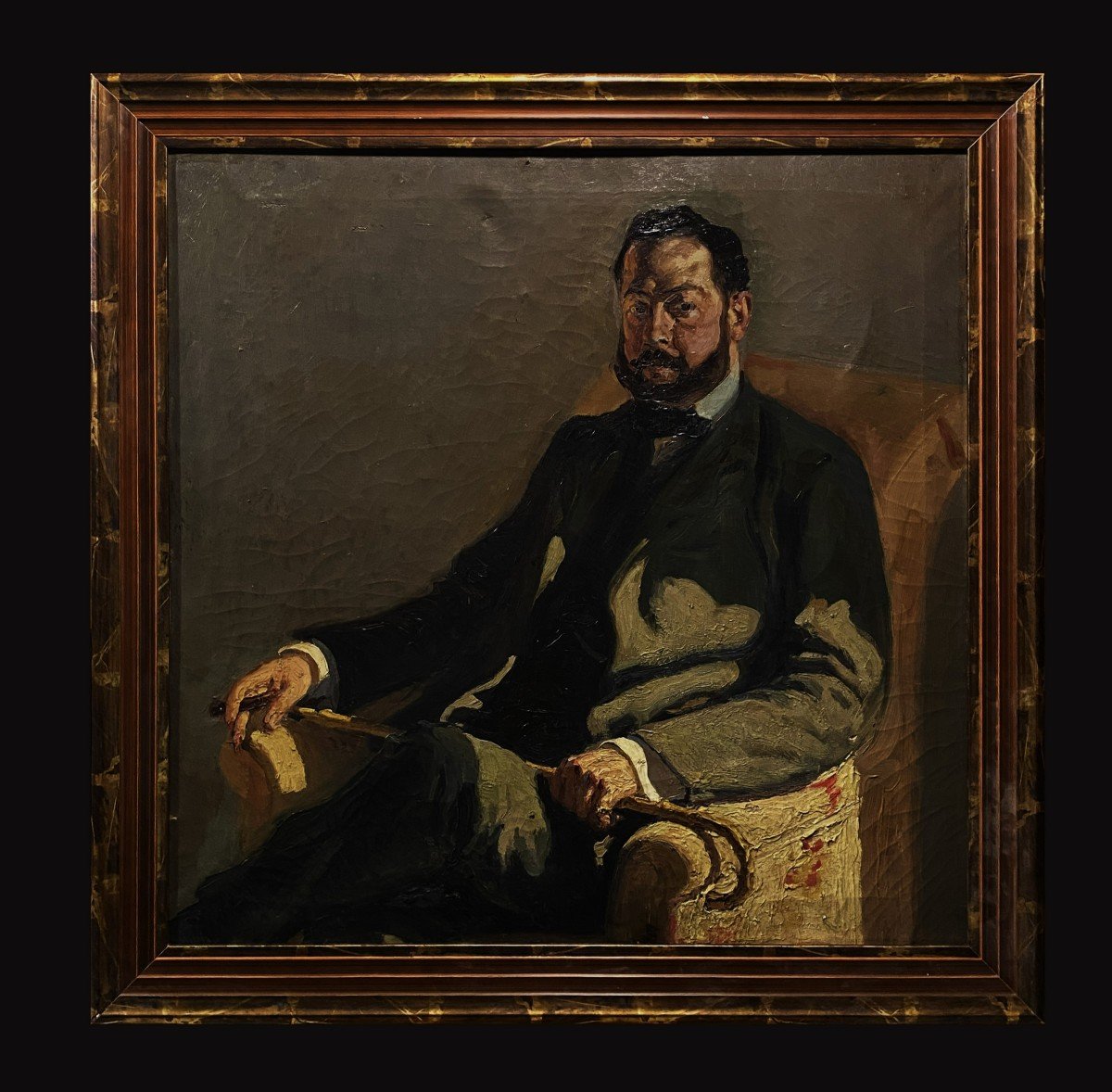 école De Valence (1900s) - Portrait Présumé Du Peintre Joaquín Sorolla Y Bastida