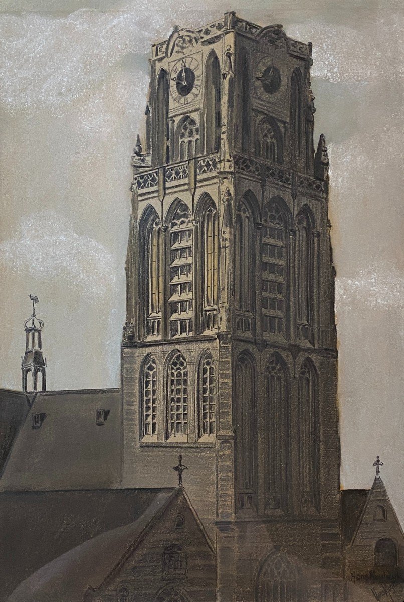 Flemish School (c. 1900) - The Belfry-photo-2