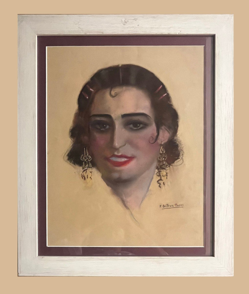 Federico Beltrán Massés (1885-1949) - Magnificent Pastel Transformist