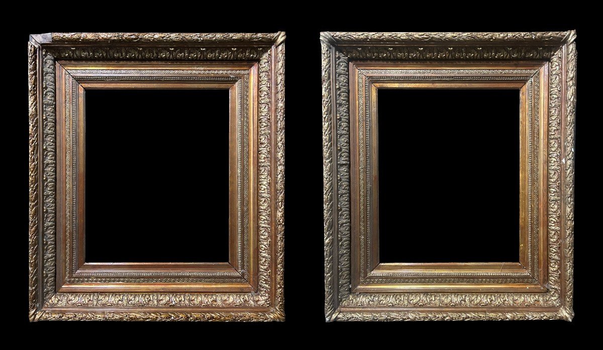 Magnificent Pair Of French Frames C. 1850