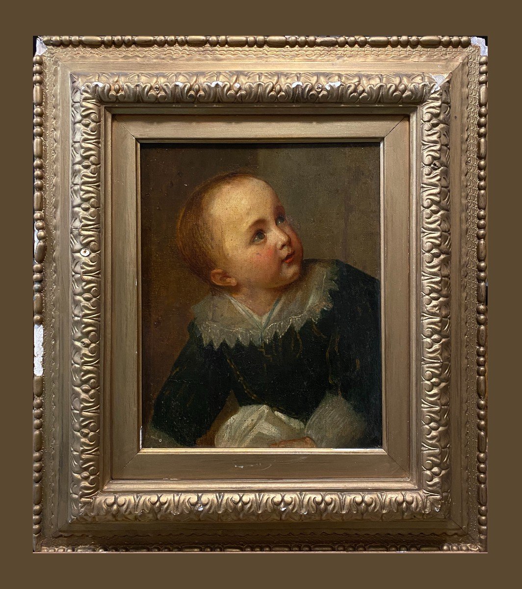 école Européene (1830s) - Portrait d'Enfant